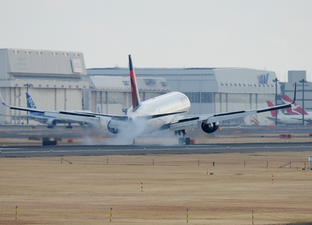 DELTA 767-300 着陸