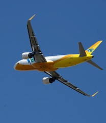 SEBU A320-214 離陸