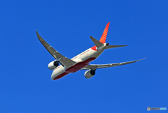 「そらー」 Air India 787-8 VT-ANM出発 