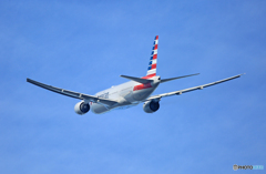 離陸  American 777-200 N752AN