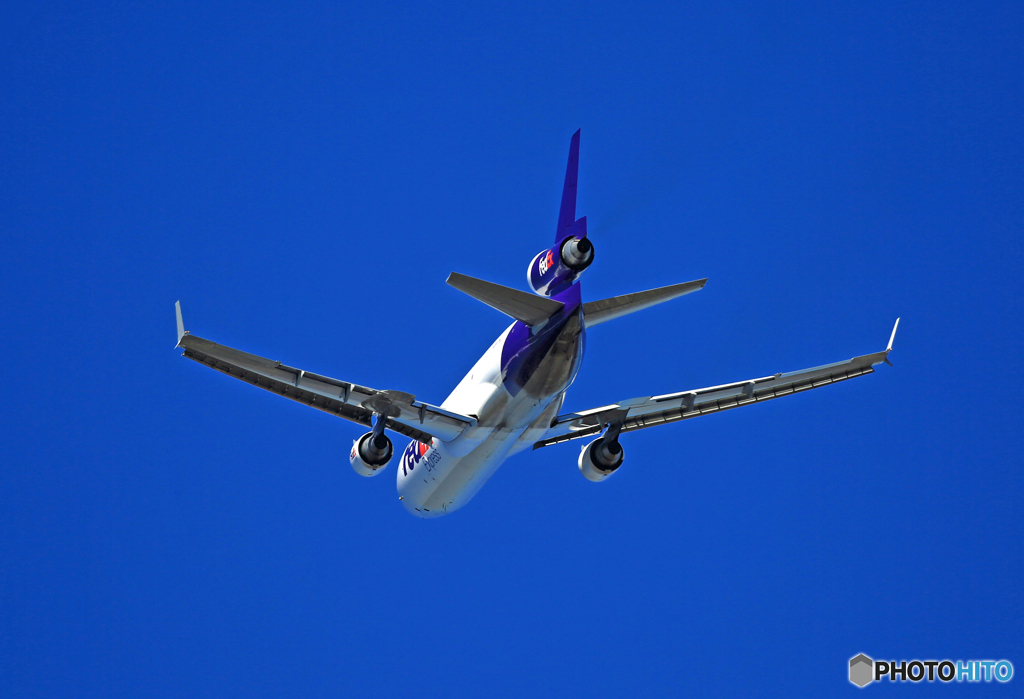 ☀ FedEx MD-11 N620FE 飛び立ち