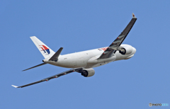 離陸 malaysia Cargo A330-223F 9M-MUA