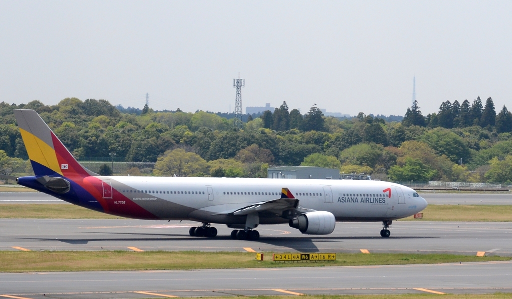 出発（92）ASIANA A330-300 　　