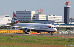 離陸  BRITISH 787-8