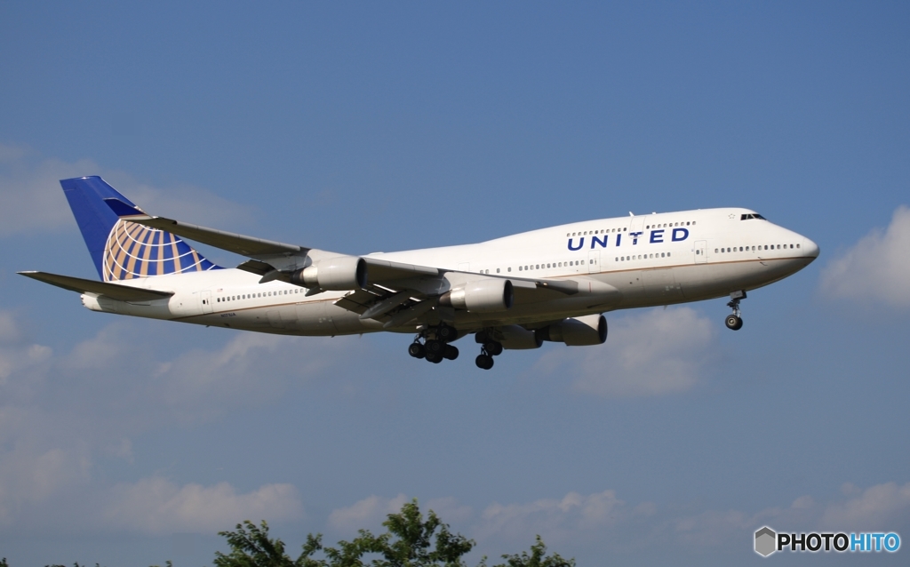 UNITED ７４７ジャンボ機　