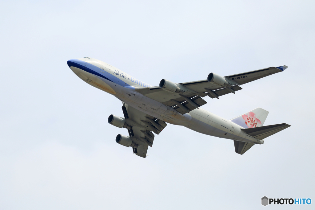 「スカイ」 China 747-400 B-18701 出発