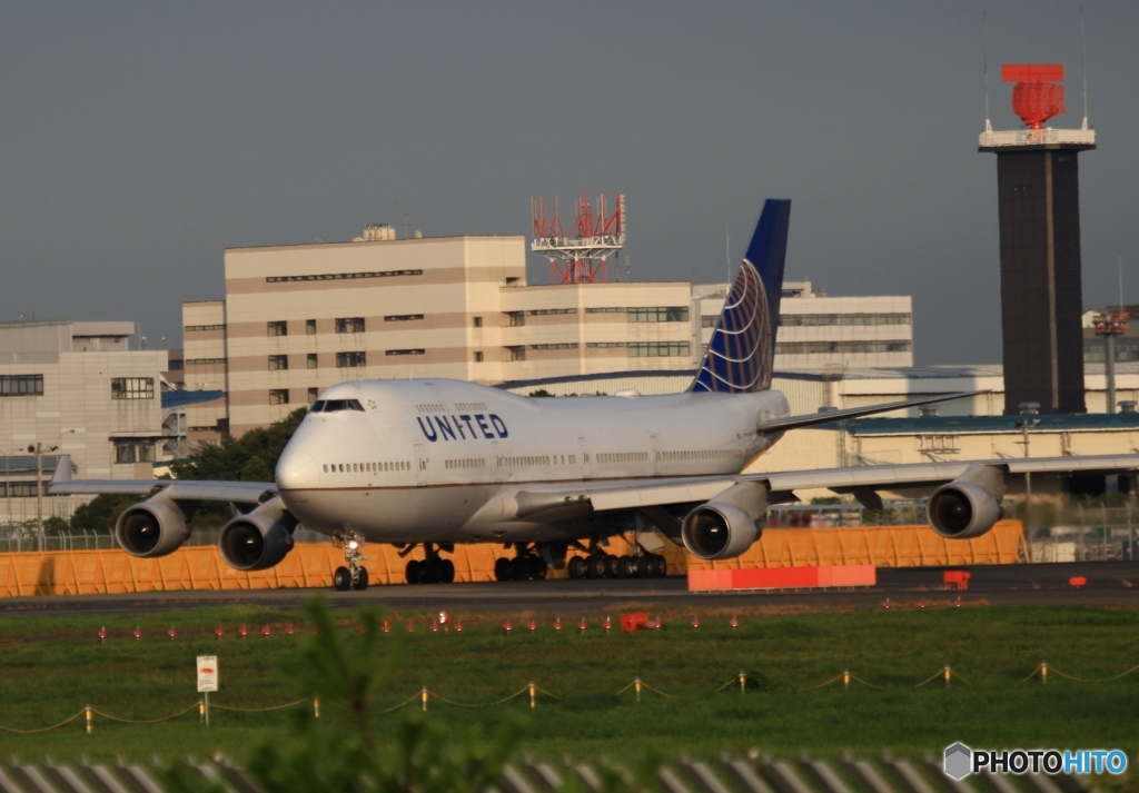 UNITED７４７ジャンボ機