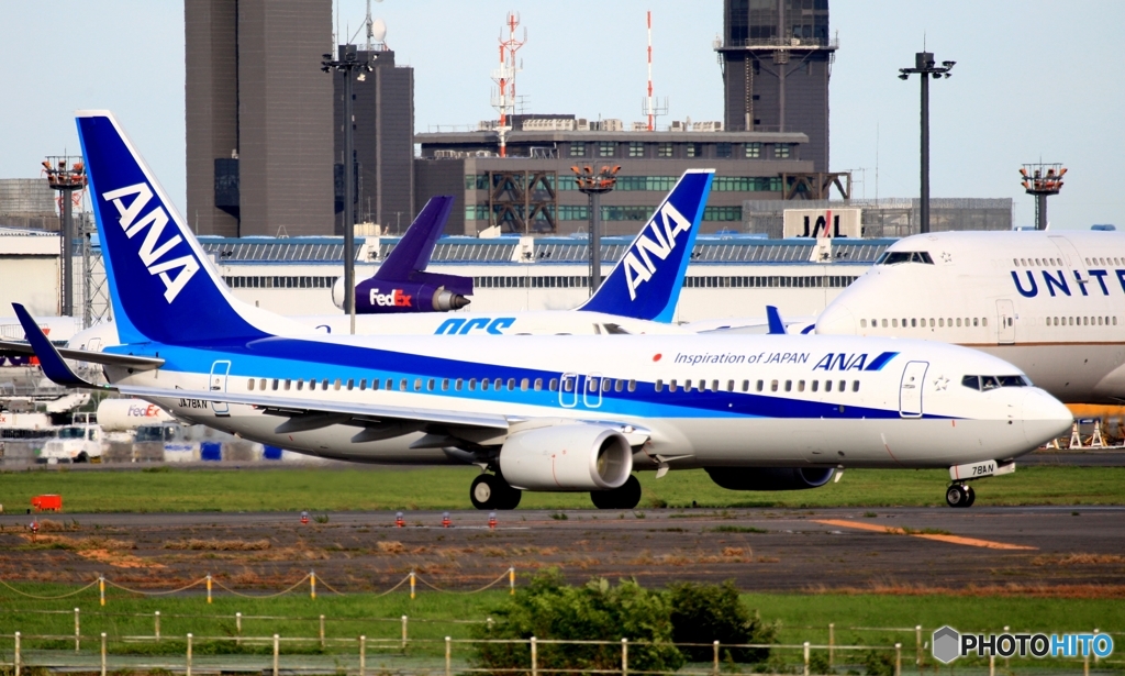 ANA 737-881 離陸