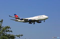 Delta 747-400 N667US/ジャンボ保存委員会