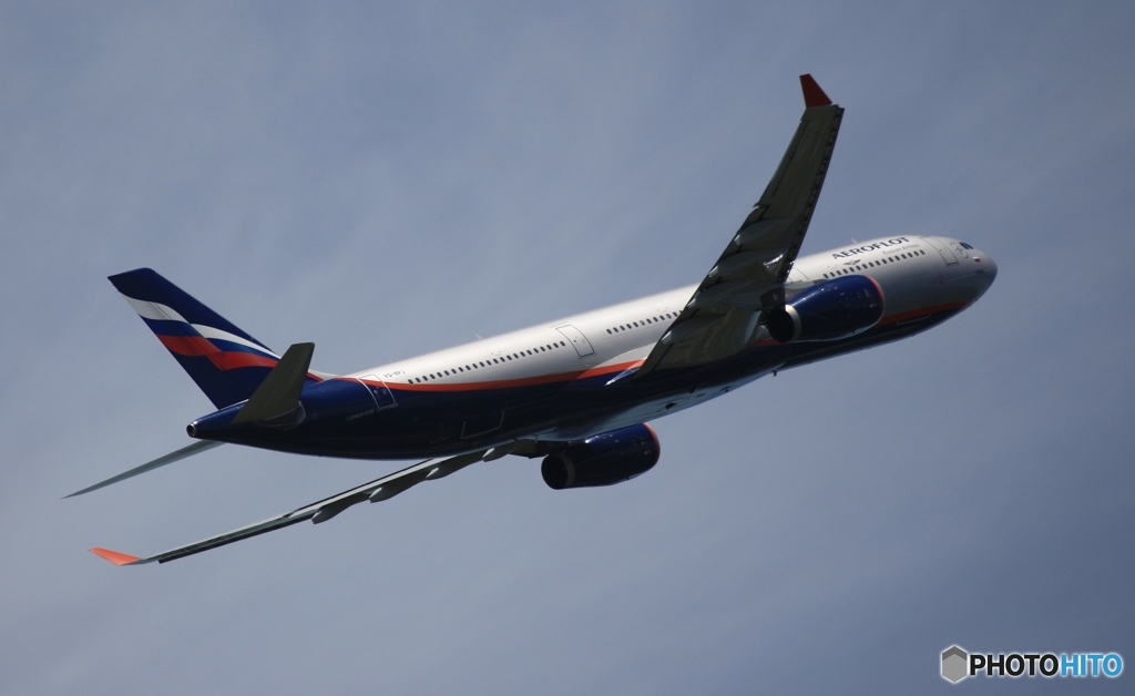 飛行　AEROFLOT A330-343 