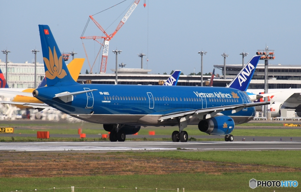 離陸  Vietnam A321-200