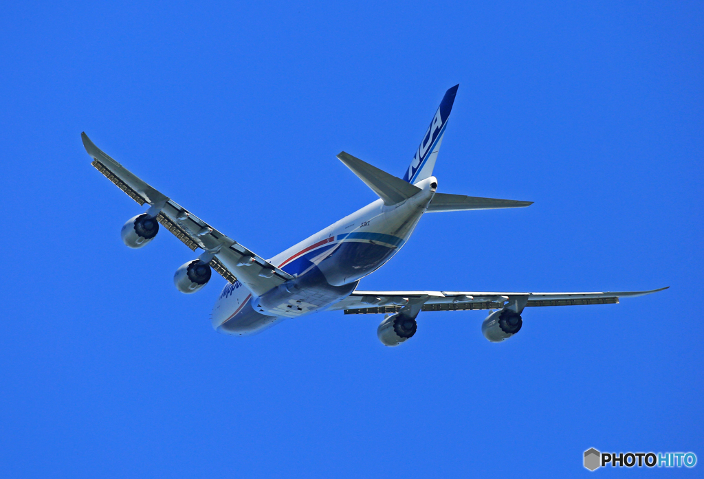✈NCA 747-8KZF JA16KZ Takeoff