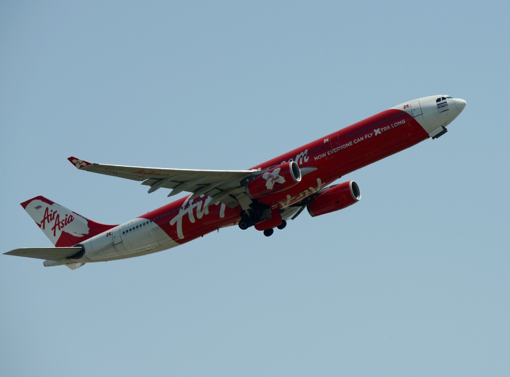 Air Asia x A330-300 離陸　