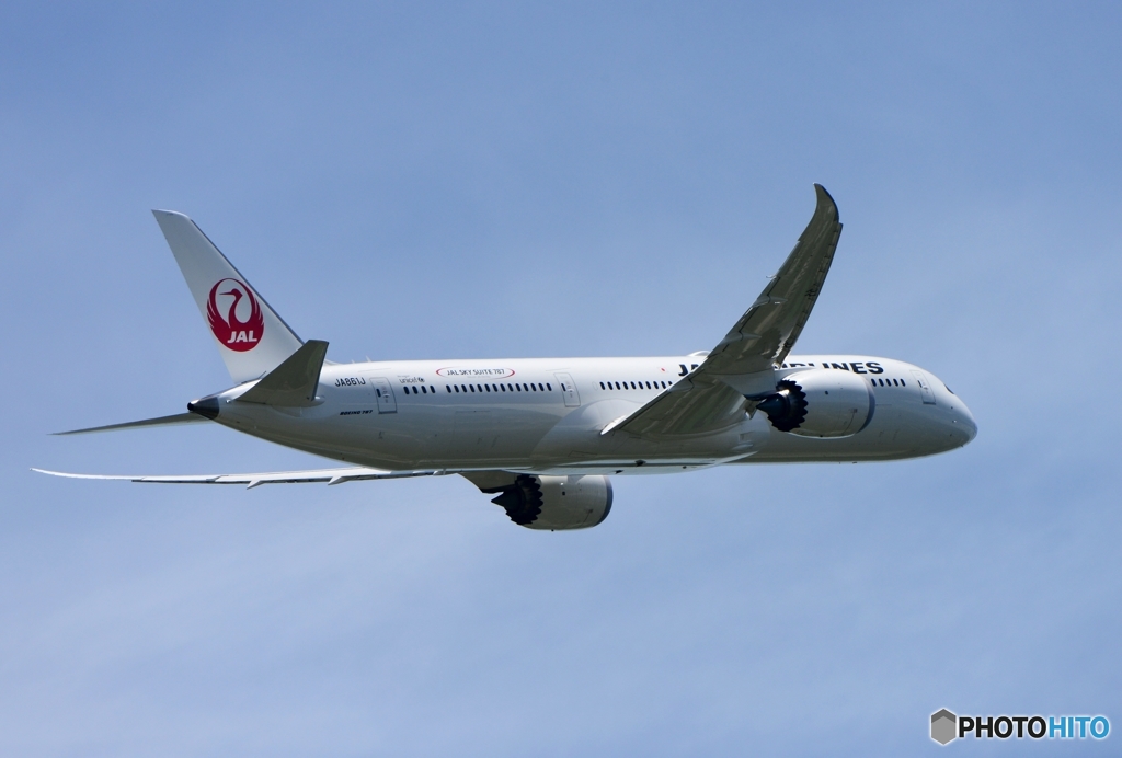 GET☮ Japan Airlines 787-9 JA861J撮れました