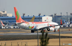 出発  t'way 737-8Q8 HL8294