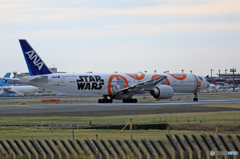 「SKY」 ANA STAR WARS JA789A  離陸