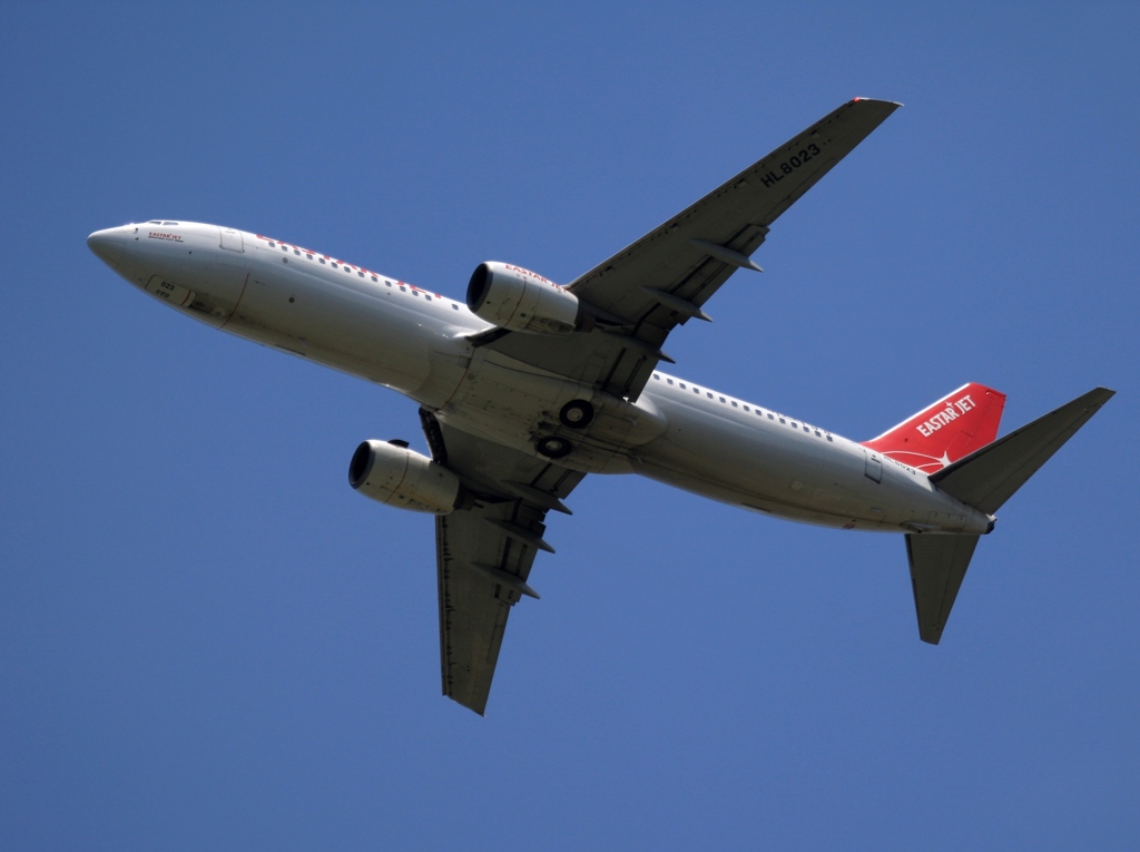 EASTAR JET 737-86N 出発　