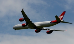 離陸（426）virgin A340-600 