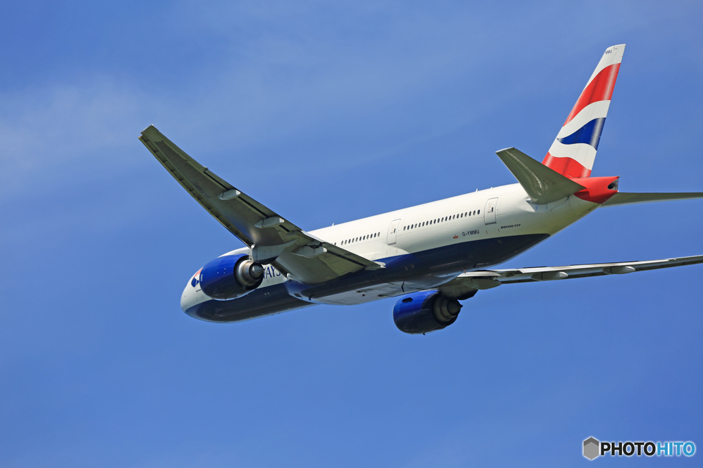 到着  British 777-236 G-YMMU