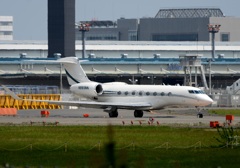離陸　Gulfstream Aerospace G650 