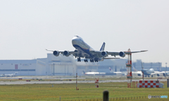 出発 NCA 747-8KZF JA12KZ