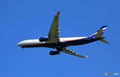 AEROFLOT A330-343  飛び立ち　