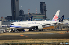 ☀China A350-900 B-18906 出発