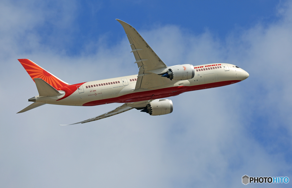 飛行 Air India 787-8 VT-ANX