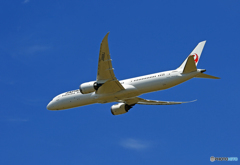 「晴れ」 JAL 787-9 JA866J 出発 「晴れ」 JAL 787-9 JA866J 出発