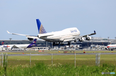 United 747-400 N182UA/ジャンボ保存委員会