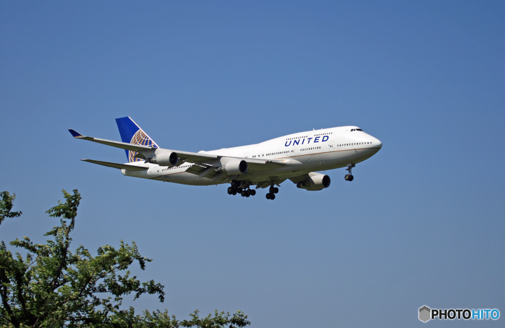UNITED 747-400 N197UA/ジャンボ保存委員会