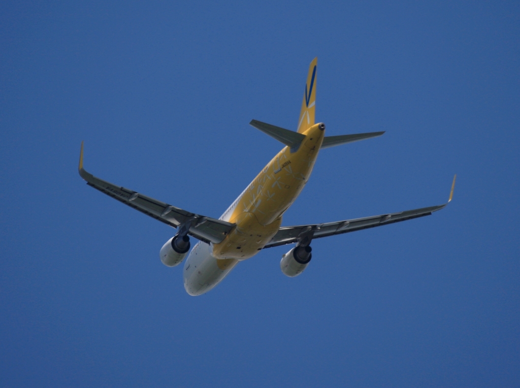 vanilla A320-214 出発　