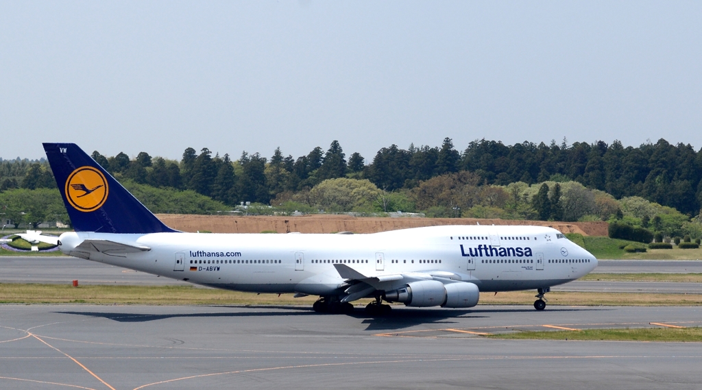出発（66）Lufthansa 747-400 　　