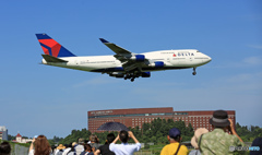 [青空]DELTA 747-400 N669US/ジャンボ保存委員会  