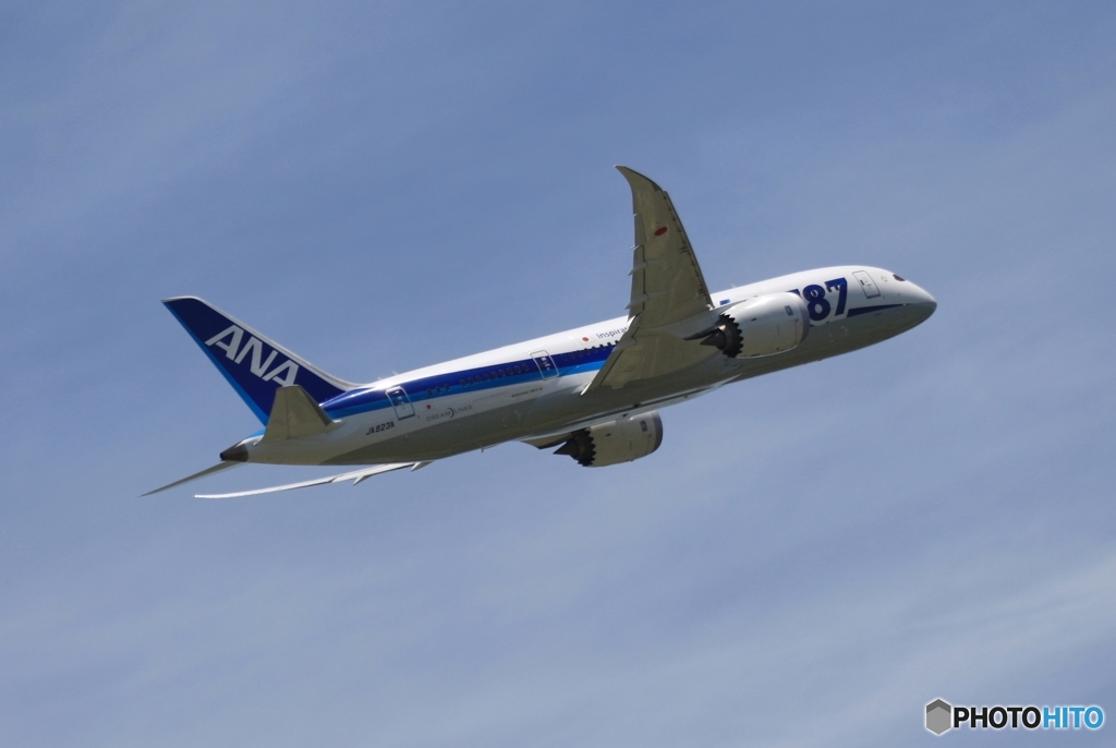 ANA 787-8 飛行　