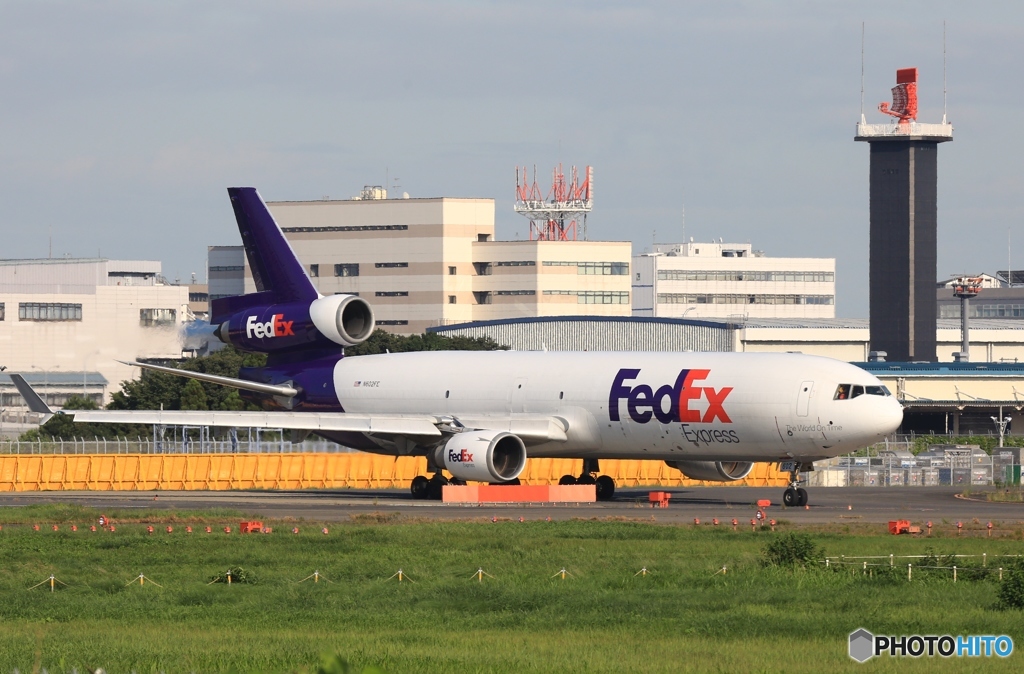 FedEx MD-11 離陸　