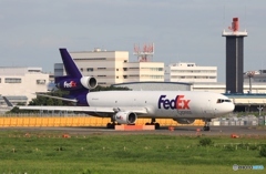 FedEx MD-11 離陸　
