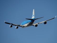 離陸 KLM 747-400
