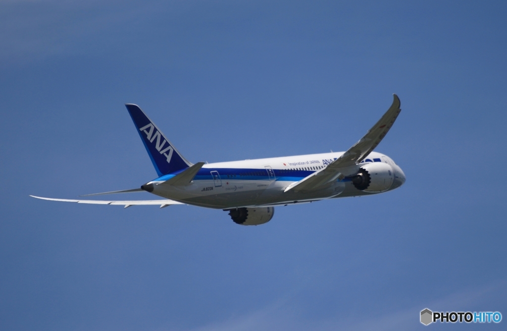 ANA 787-8 離陸　