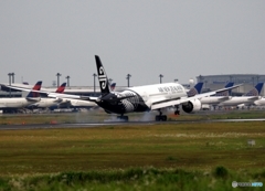 Air New Zealand 787-9 到着　