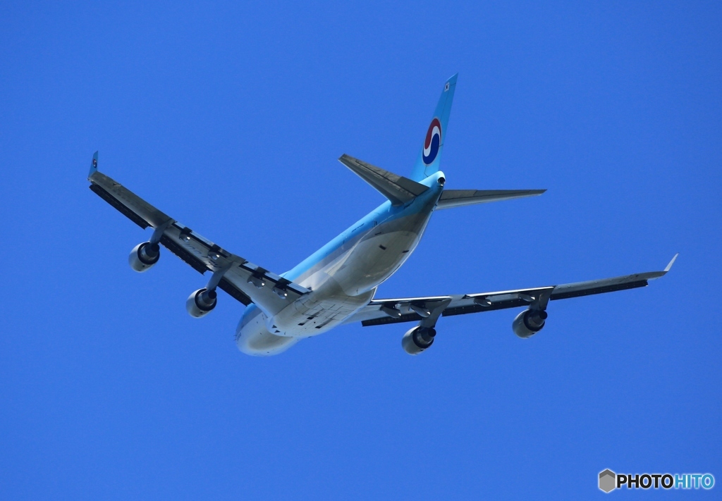 飛び立ち KOREAN 747-4B5 HL7601 