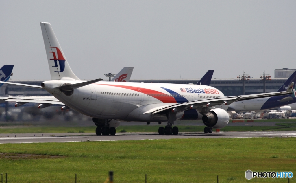 malaysia A330-323 出発　