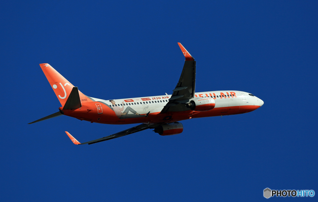 離陸  JEJU 737-800 HL8263