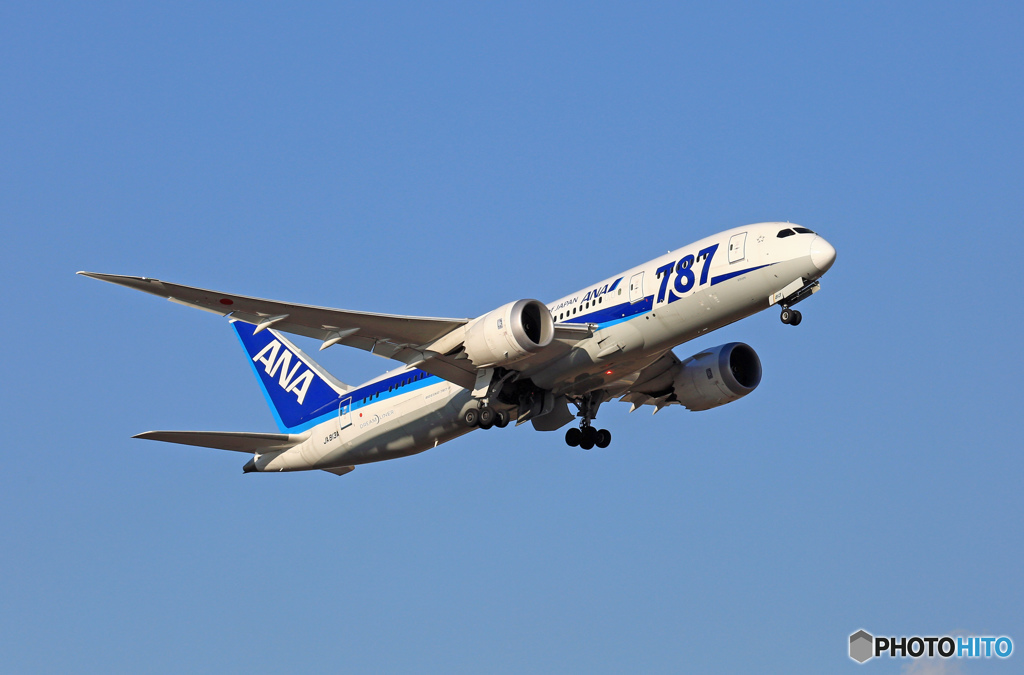 離陸 ANA 787-8 JA813A