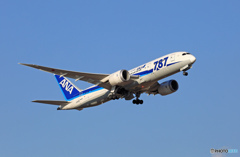 離陸 ANA 787-8 JA813A