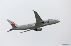 JAL 787-8 JA843J 出発 