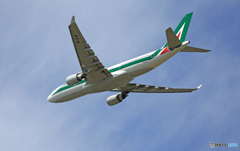 ☀「青い空」が一番Alitalia A330-200 Takeoff ☀「青い空」が一番Alitalia A330-200 Takeoff