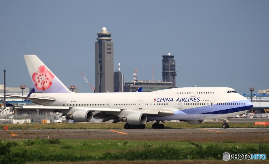 離陸 CHINA 747-400