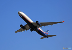 離陸　AEROFLOT A330-343 VQ-BMV