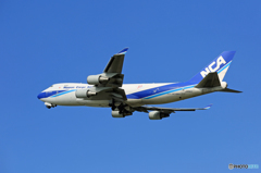 　「SKY」 NCA 747-400F JA06KZ 離陸 